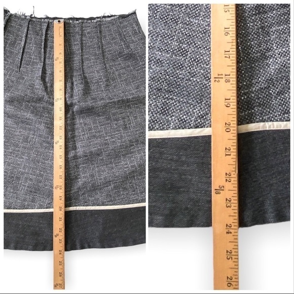 Marni Gray Wool/Silk Blend A line‎ Skirt, Marni - Picture 13 of 15
